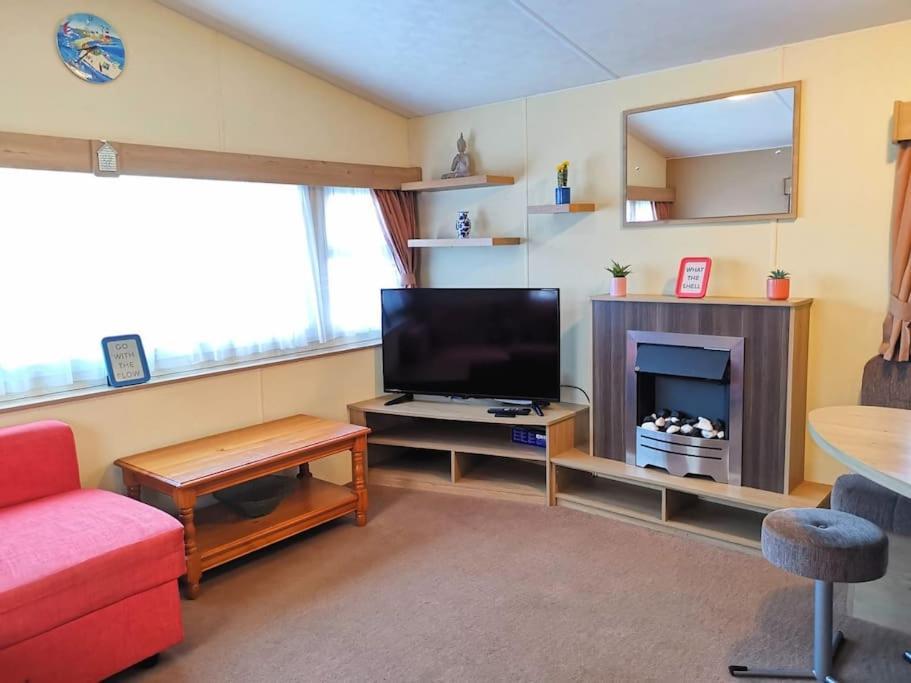 Charming Static Caravan Dawlish Exteriör bild